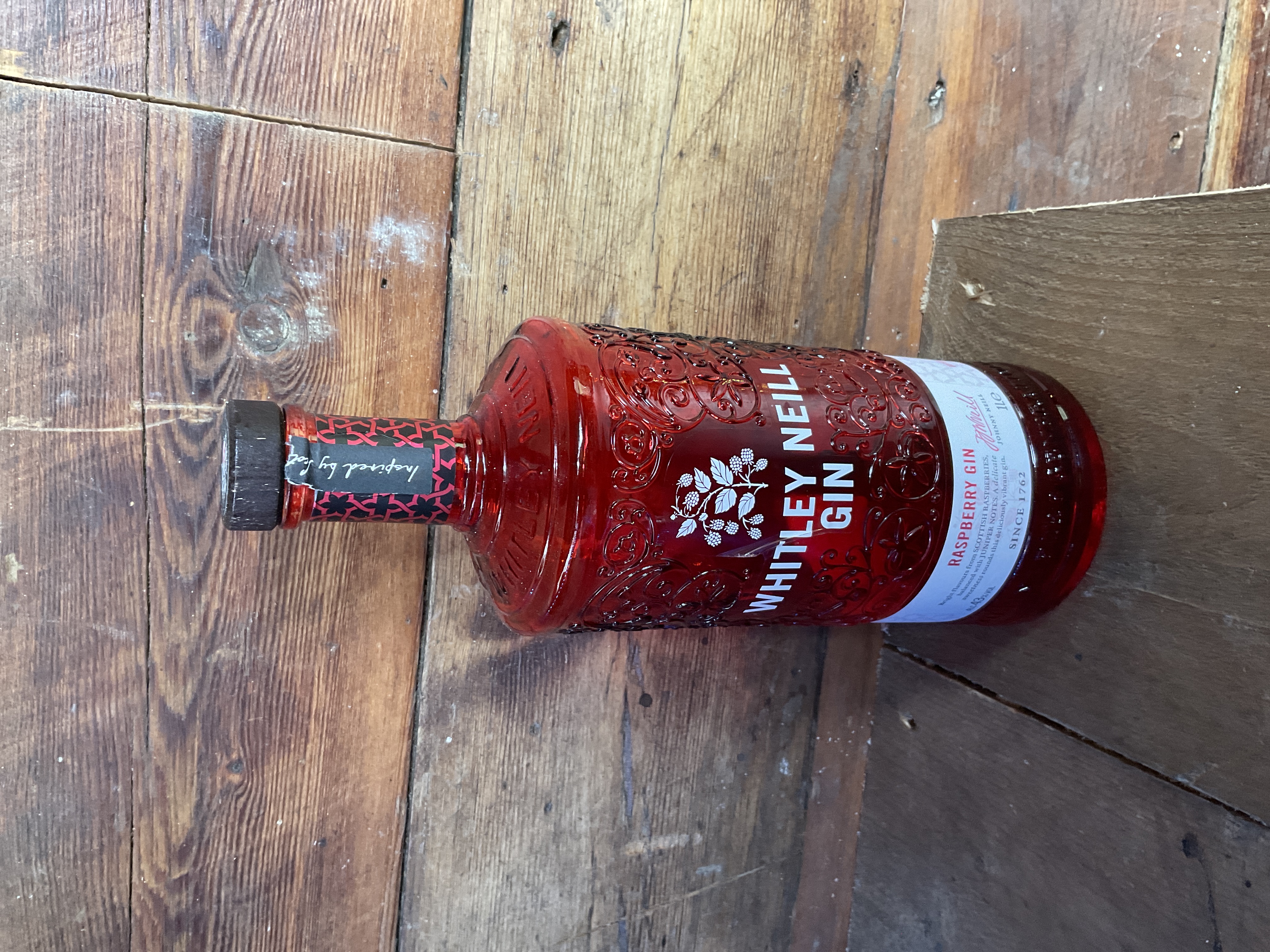 Raspberry gin