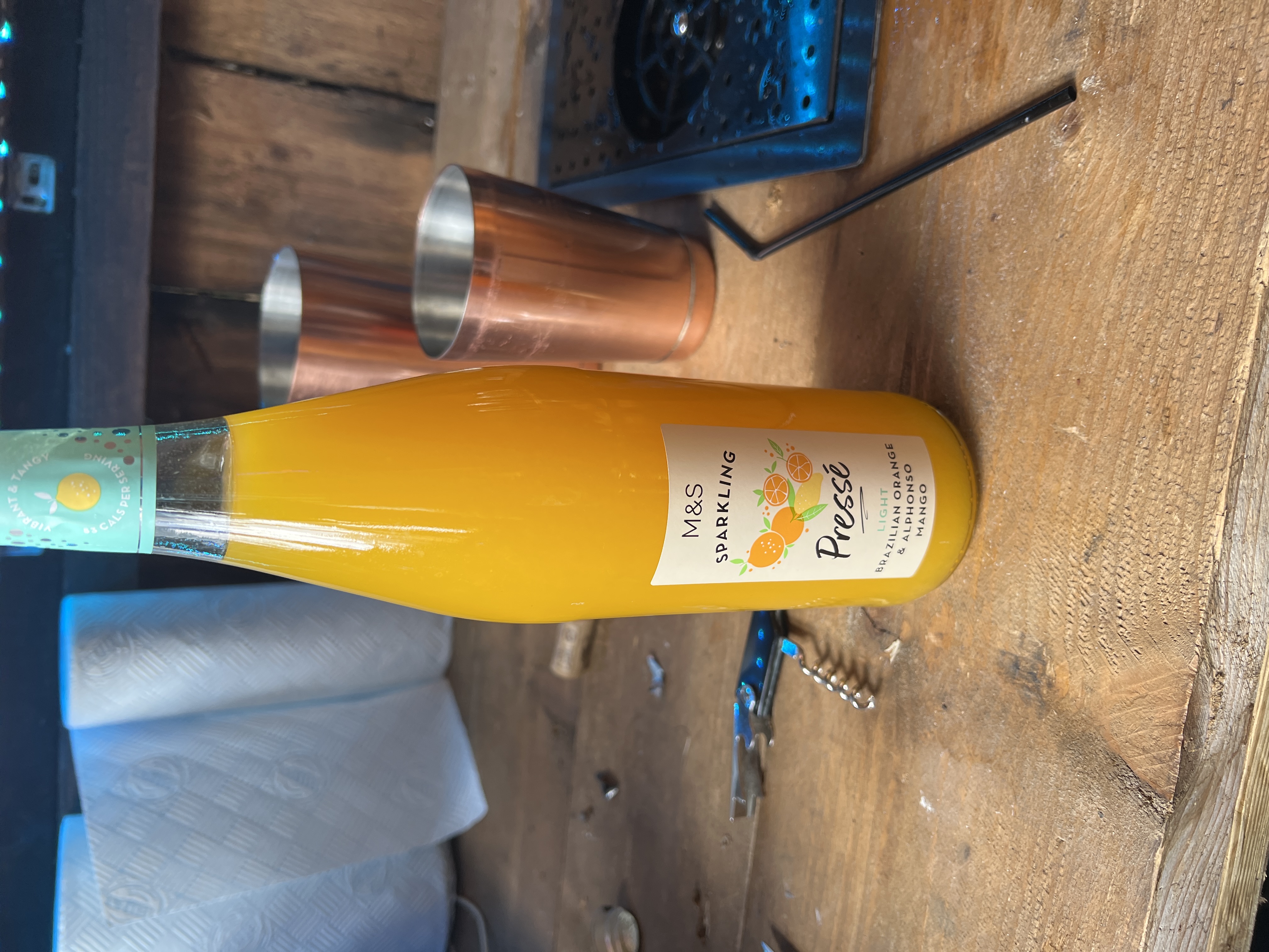 Orange and Alphonso mango